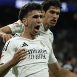 Jacobo Ramon a offert la victoire au Real à la 95e minute mercredi KEYSTONE/EPA/Chema Moya